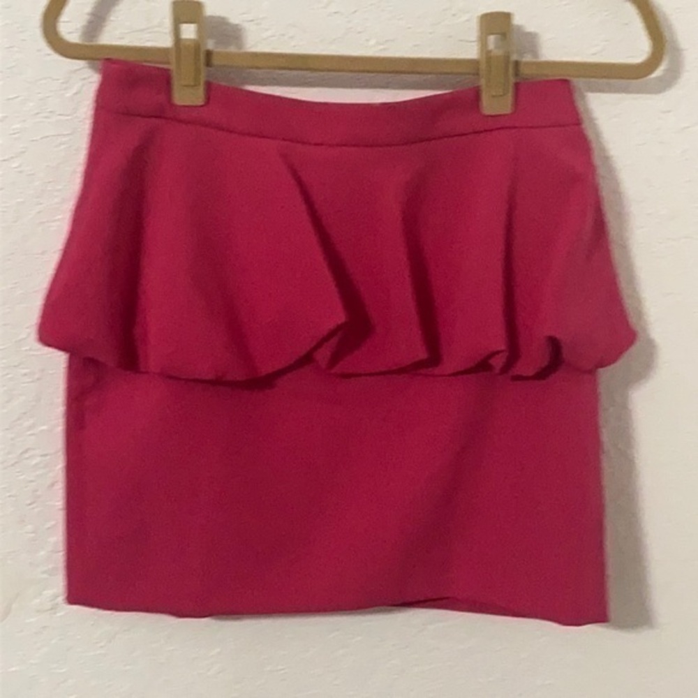 Zara peplum skirt